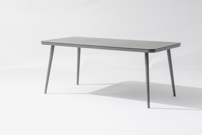 Original Factory	Alum. Textilene Chair With Padding	- Outdoor Furniture  ECCO Alum. Glass Dining Table 180x90cm – Jacrea