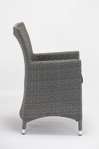 Edinburg Outdoor Dining Chair Rattan Wicker Aluminum Patio Furniture Rattan Wicker Furniture Chair