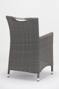 Edinburg Outdoor Dining Chair Rattan Wicker Aluminum Patio Furniture Rattan Wicker Furniture Chair