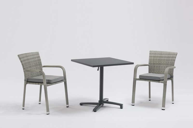 Lowest Price for	Alum. Upholstery Lounge Set	- Outdoor Furniture LARACHE Dining 3pcs Set – Jacrea